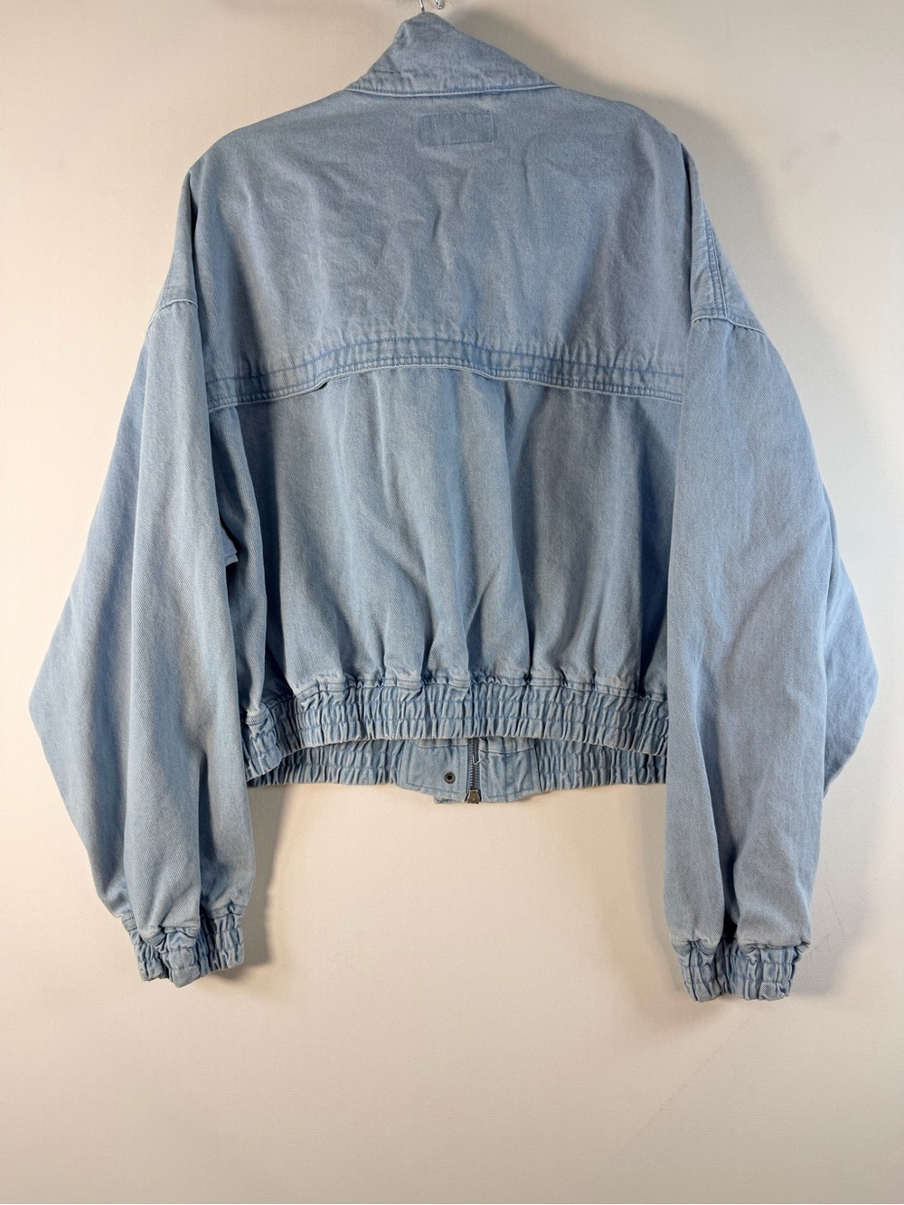 KBB by KAHLANA Women's 'The Denim Bomber Jacket' - Medium Wash - M or L - Picture 14 of 15